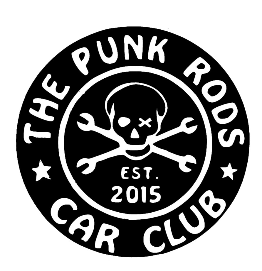 Punk Rods Car Club logo